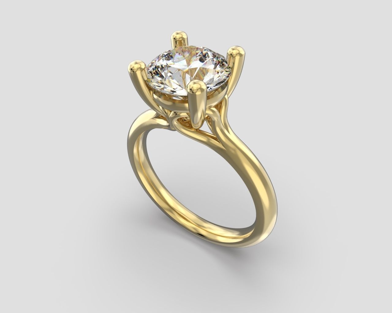 R 069 ring 3D print model_9