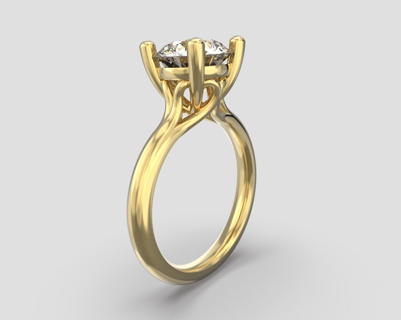 R 069 ring 3D print model_10