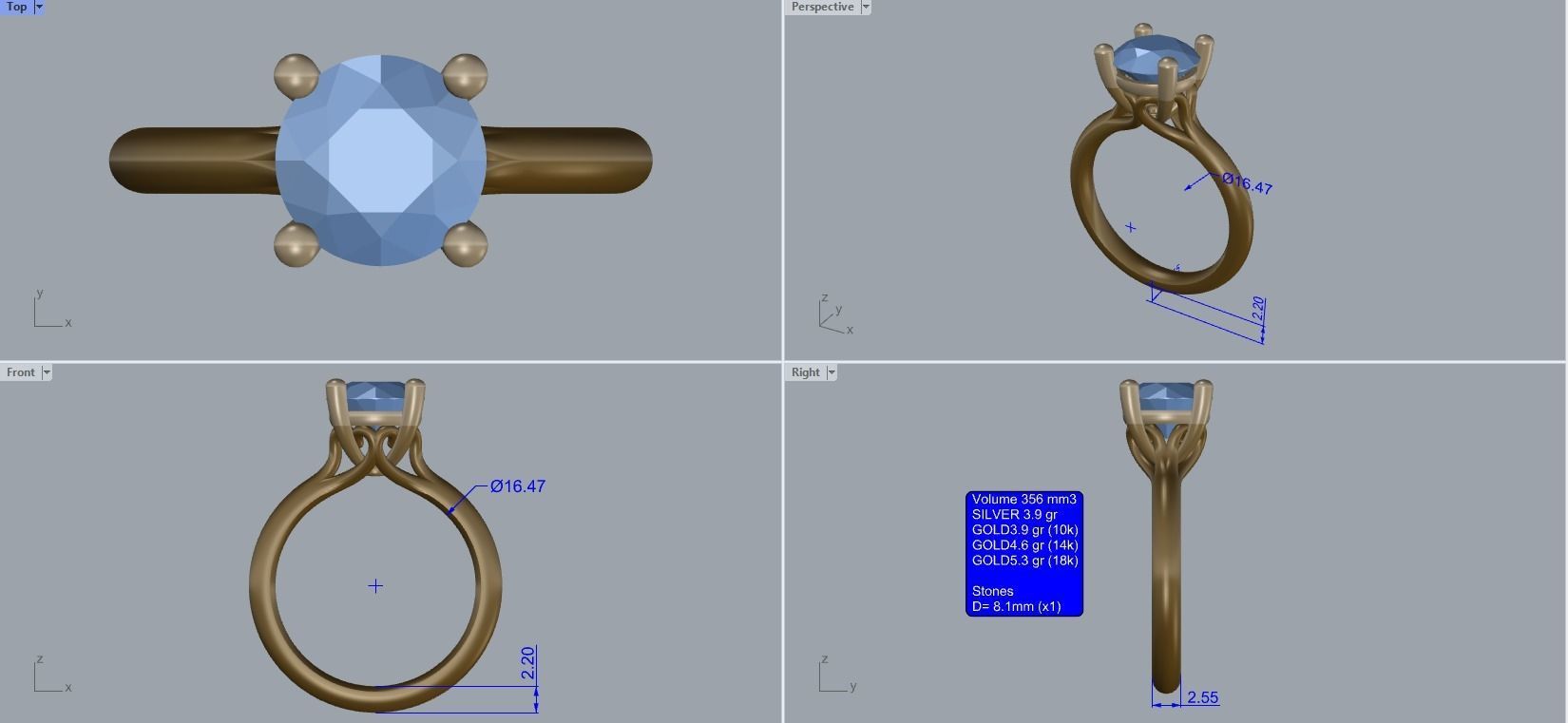 R 069 ring 3D print model_12