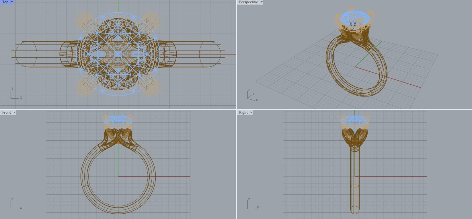 R 069 ring 3D print model_13