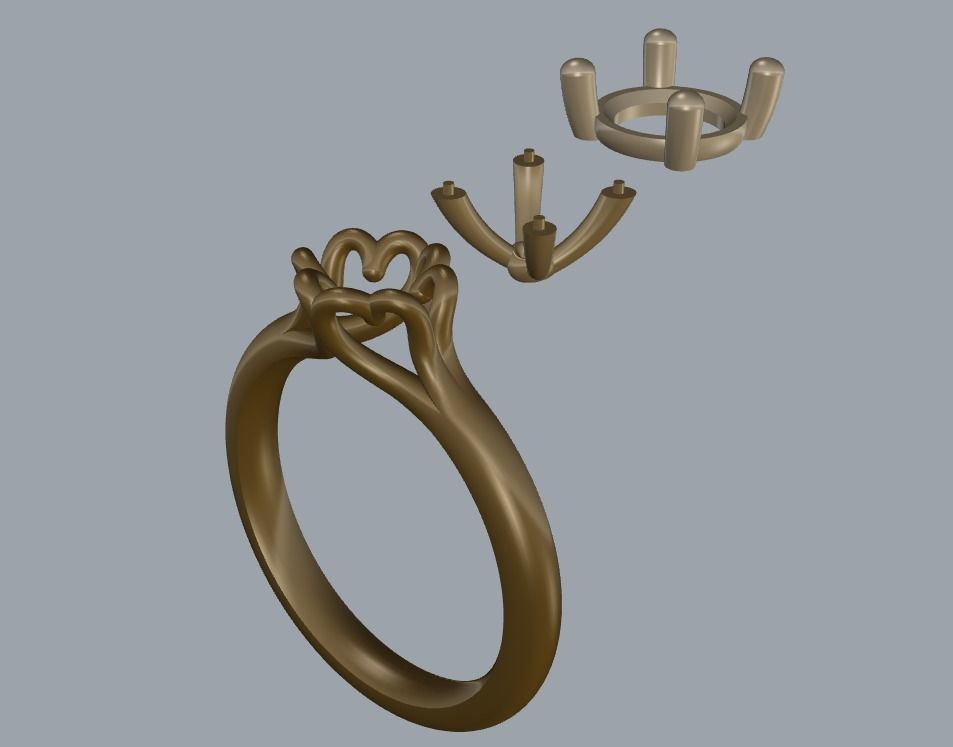 R 069 ring 3D print model_14