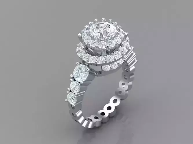 Diamond Wedding Women Ring 1WR291