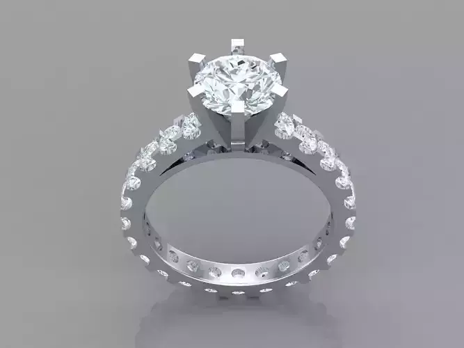 Diamond Wedding Women Ring 1WR289