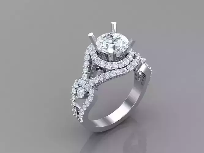 Diamond Wedding Women Ring 1WR287
