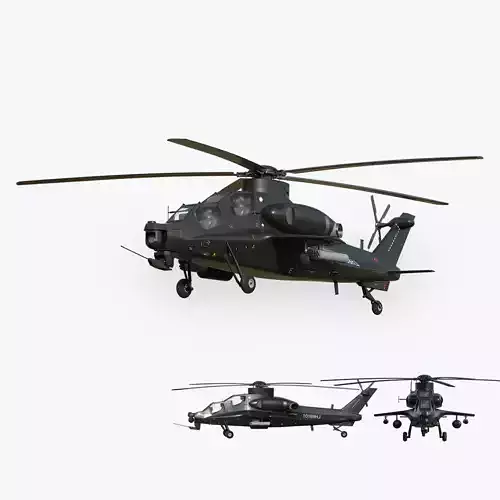 3D model CAIC Z-10 Fiery Thunderbolt 3D model