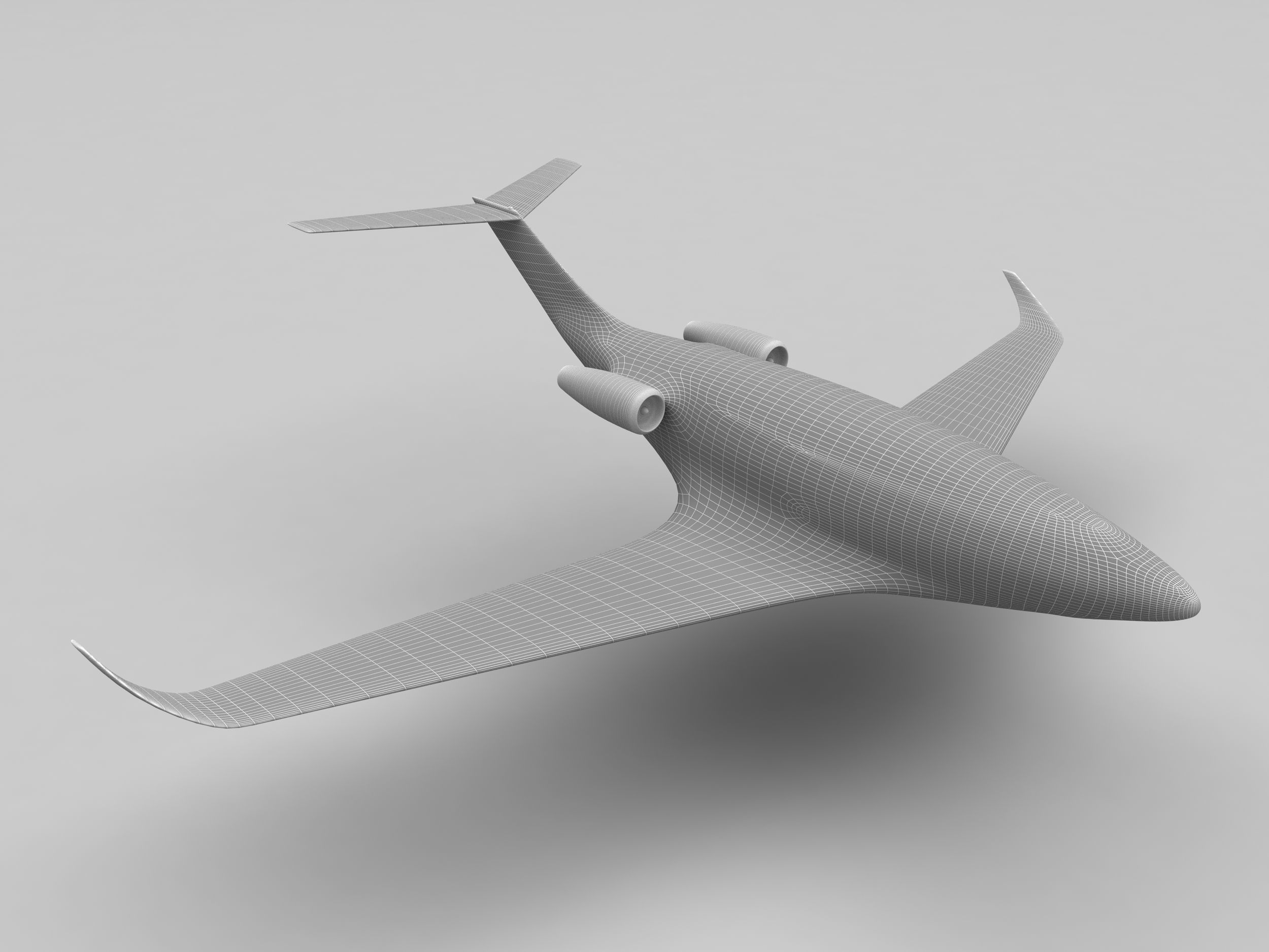 Private Jet inerior 3D model_7