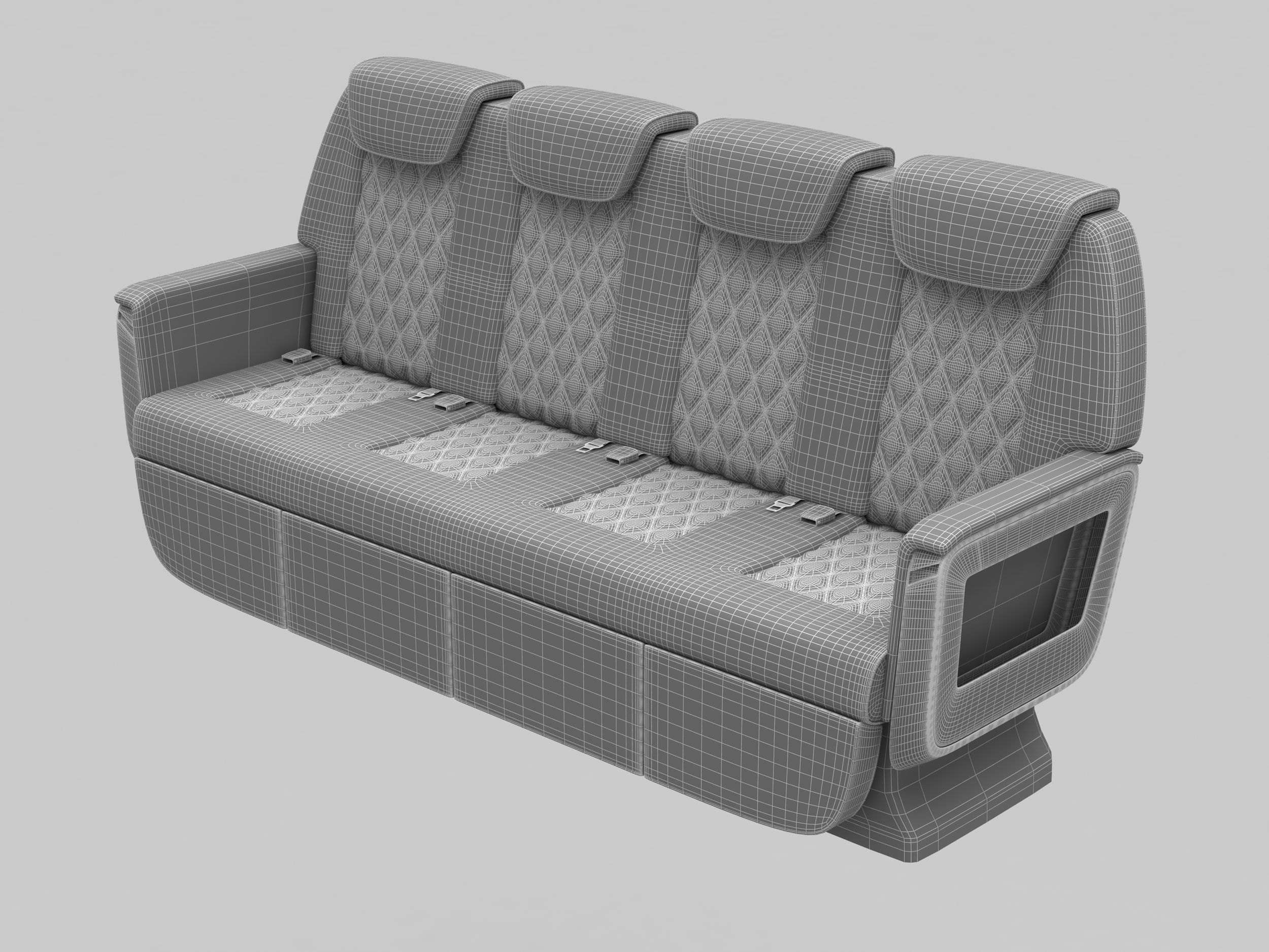 Private Jet inerior 3D model_12