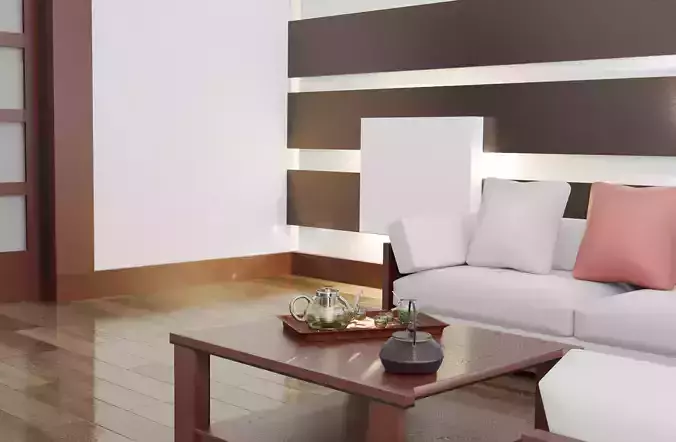 A Japanese-style room