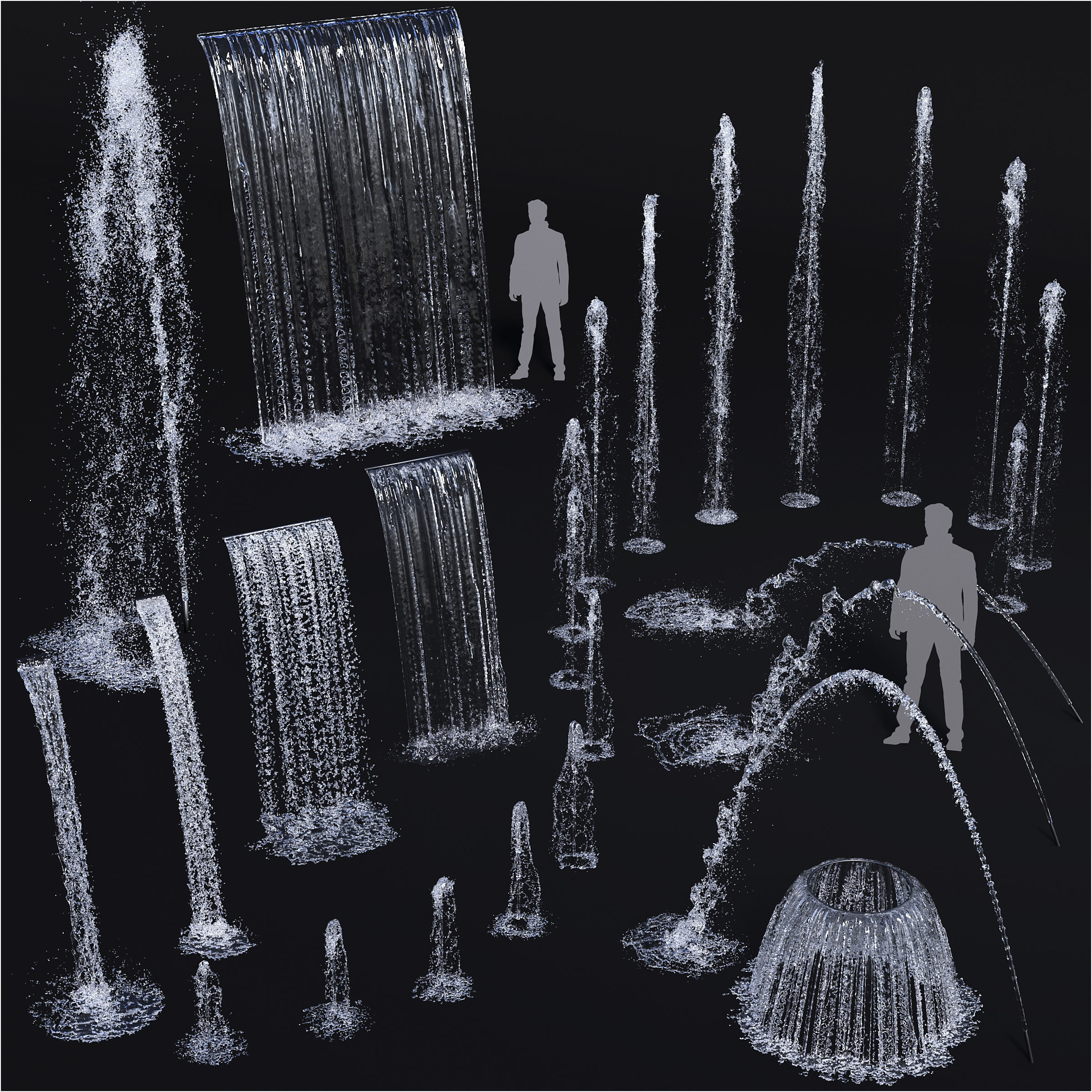 Water Collection 26 Models 3D model_1