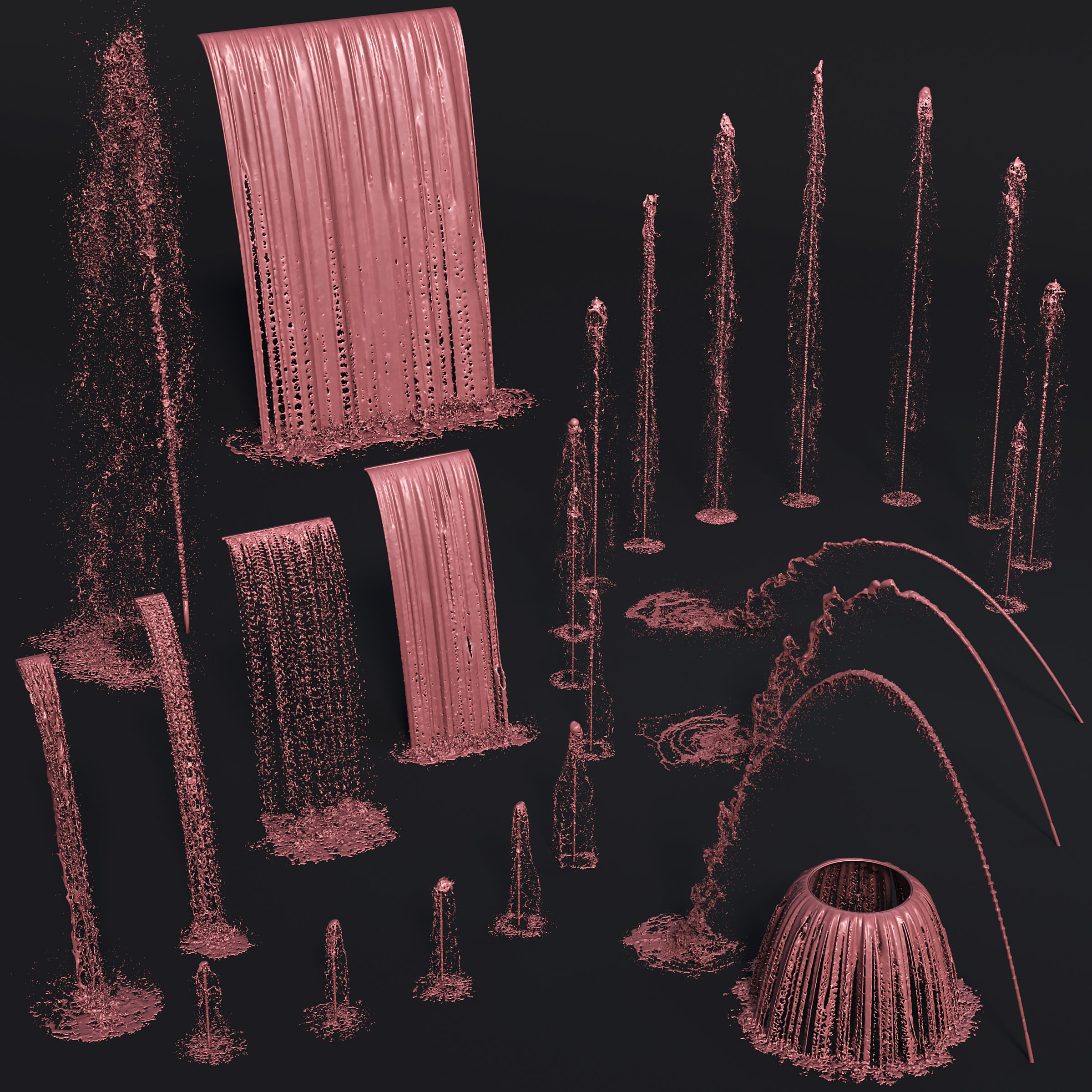 Water Collection 26 Models 3D model_13