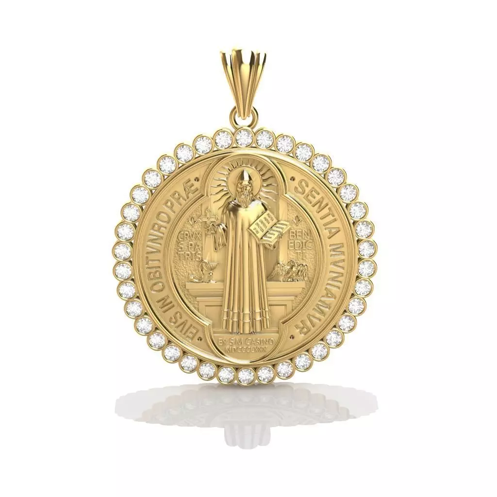 SAN BENITO PENDANT 3D print model