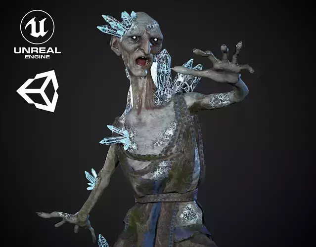 Crystal Monster Game Ready 