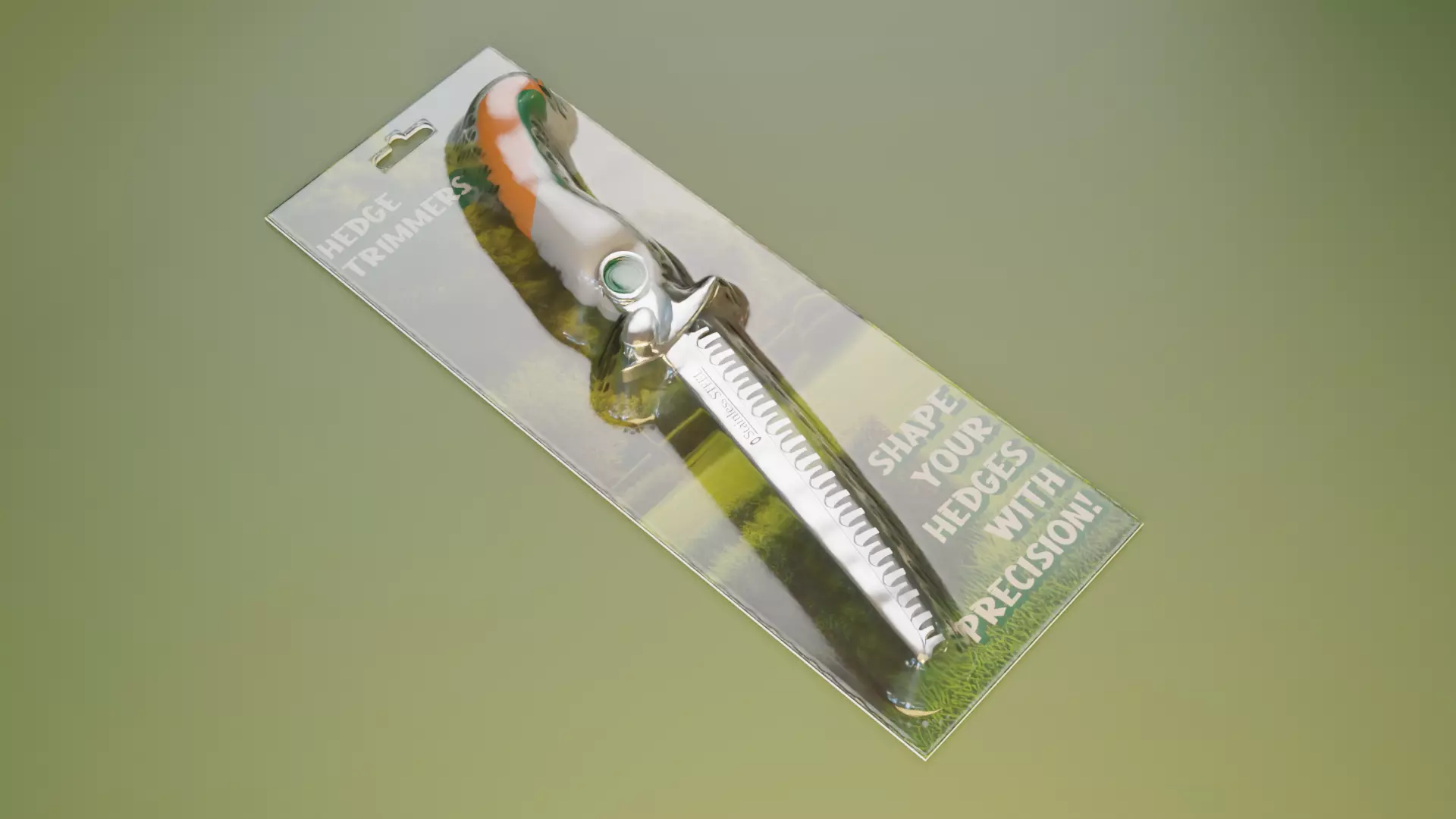 Hedge Trimmers Low-poly 3D model