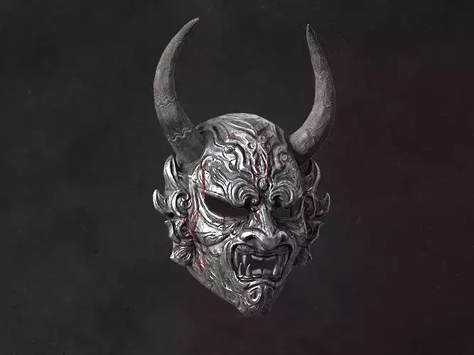 Mask Oni Japan character