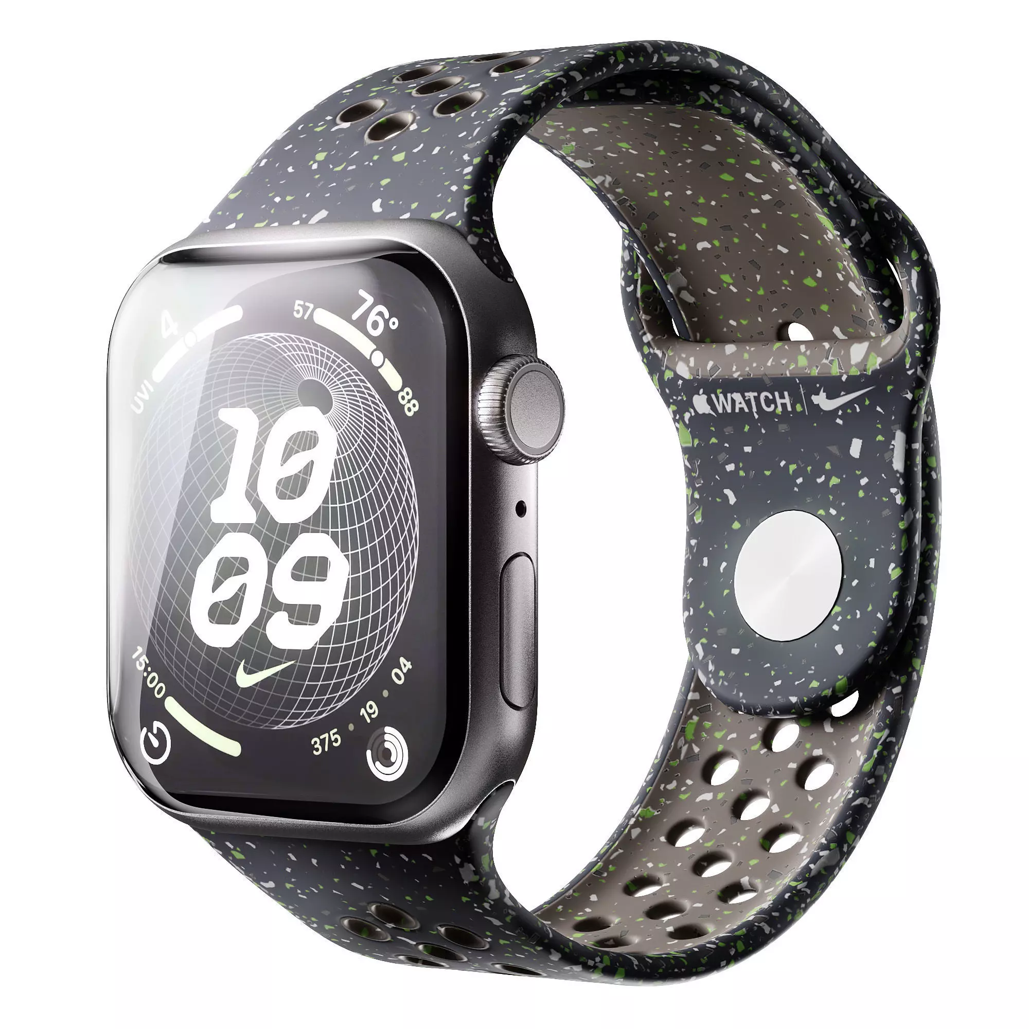Apple Watch Series 9 Nike Sport Band Midnight Sky 3D model_0