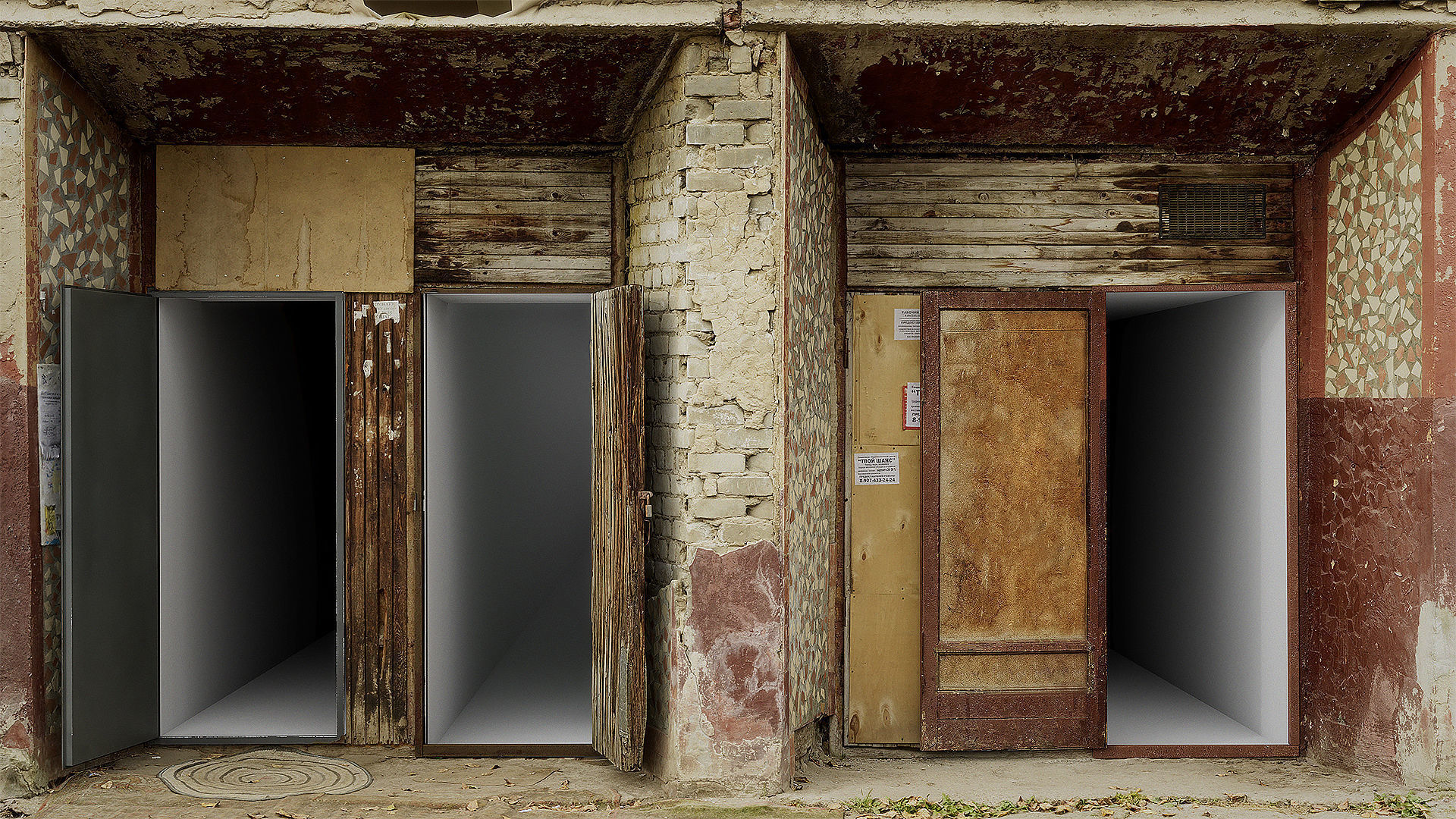 Photogrammetry Doors Pack volume 01 3D model_12