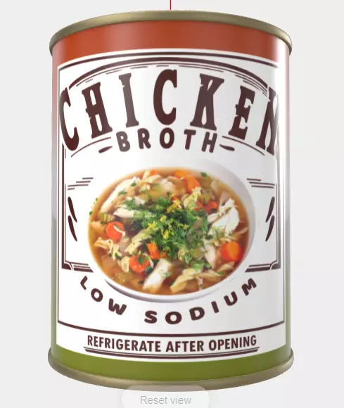 Diabetic Canned Foods 3D model