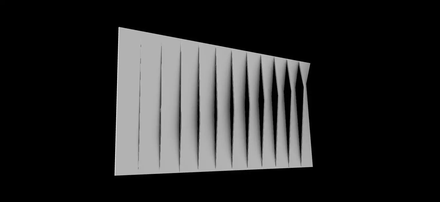 parametric panel Free 3D model