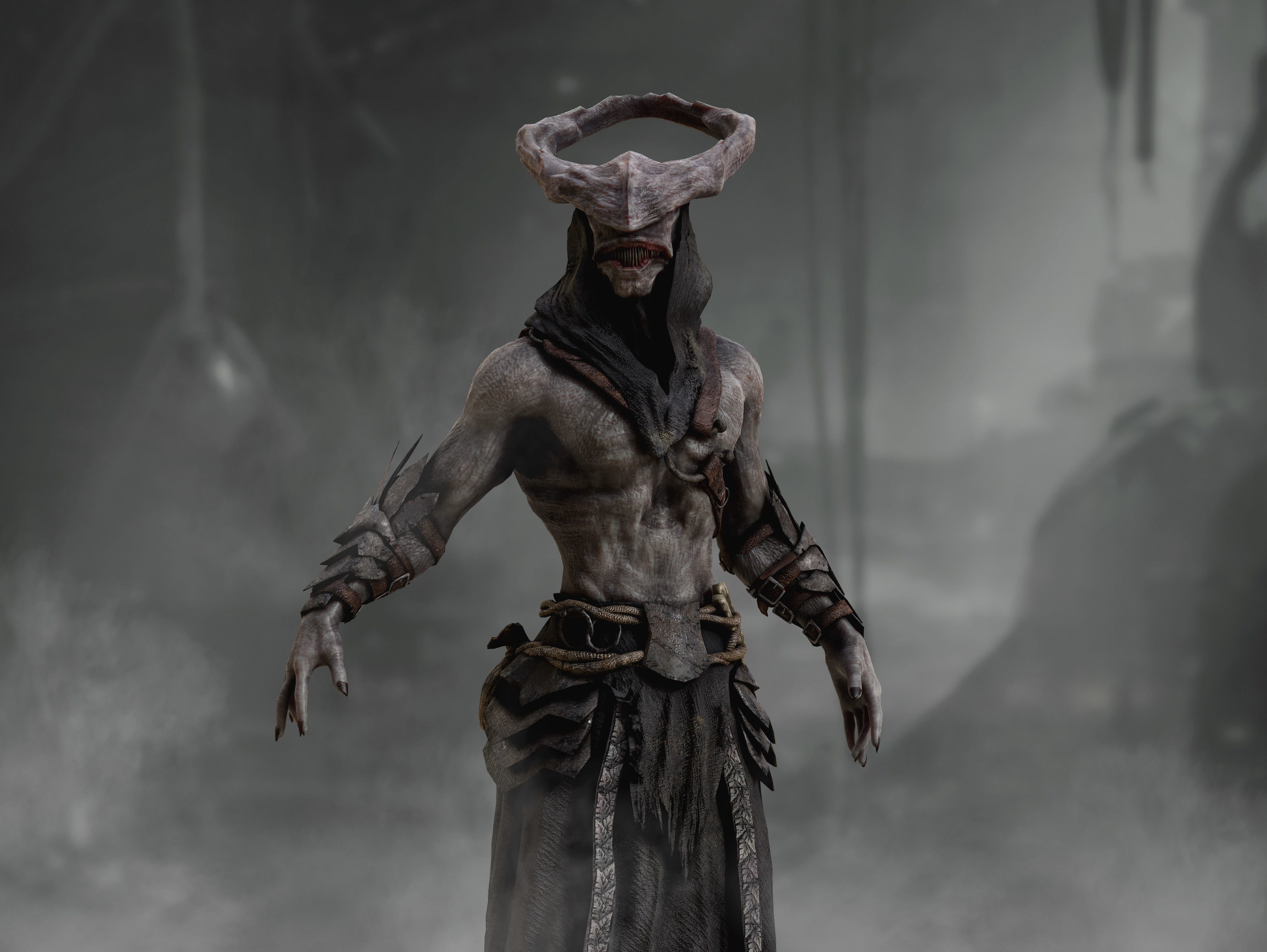 Dark Lord Low-poly 3D model_4