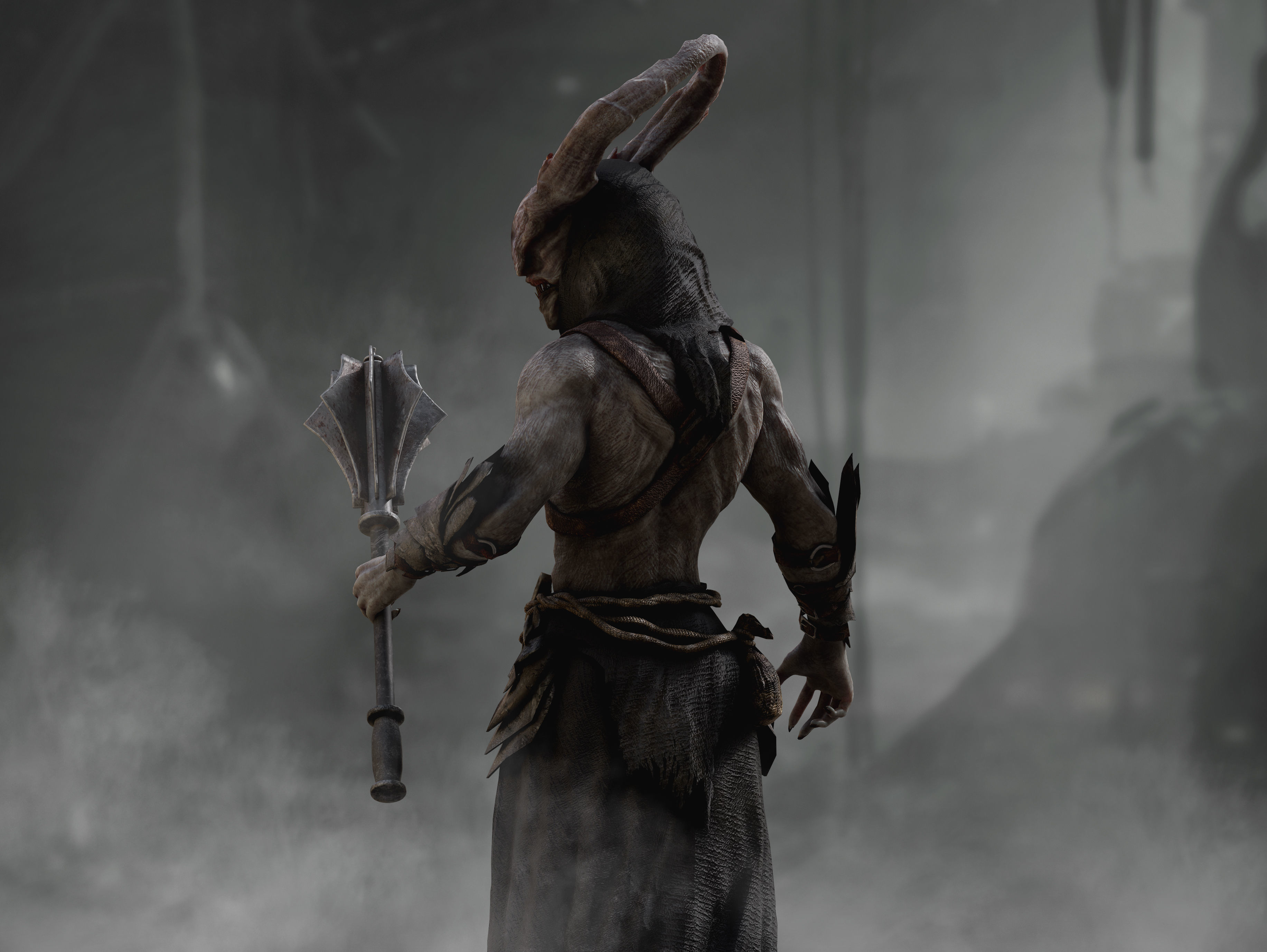 Dark Lord Low-poly 3D model_8