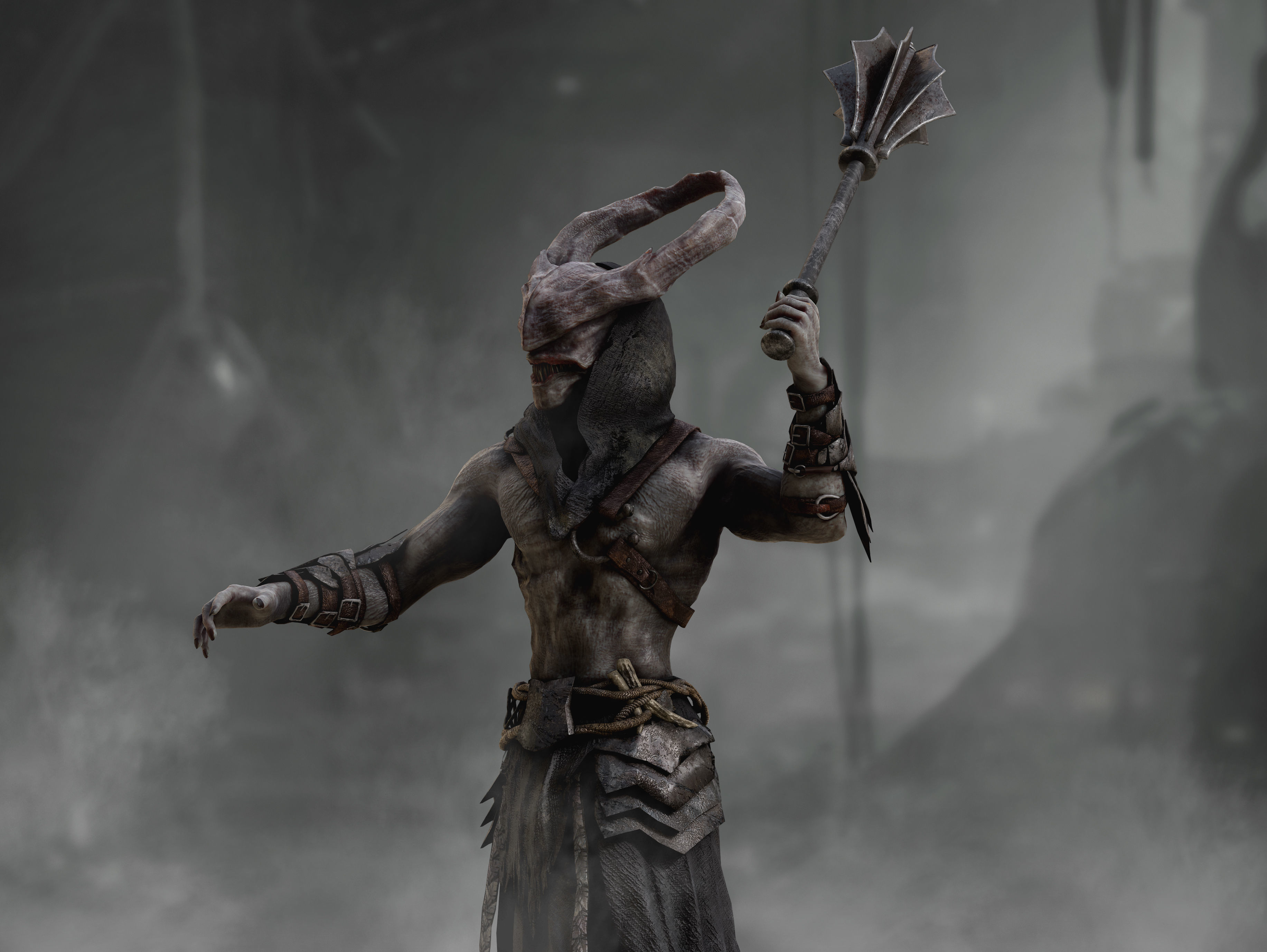 Dark Lord Low-poly 3D model_5