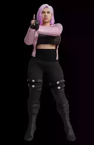 Fantasy Dystopian Warrior - Gaby