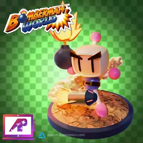 Bomberman World 3D print model
