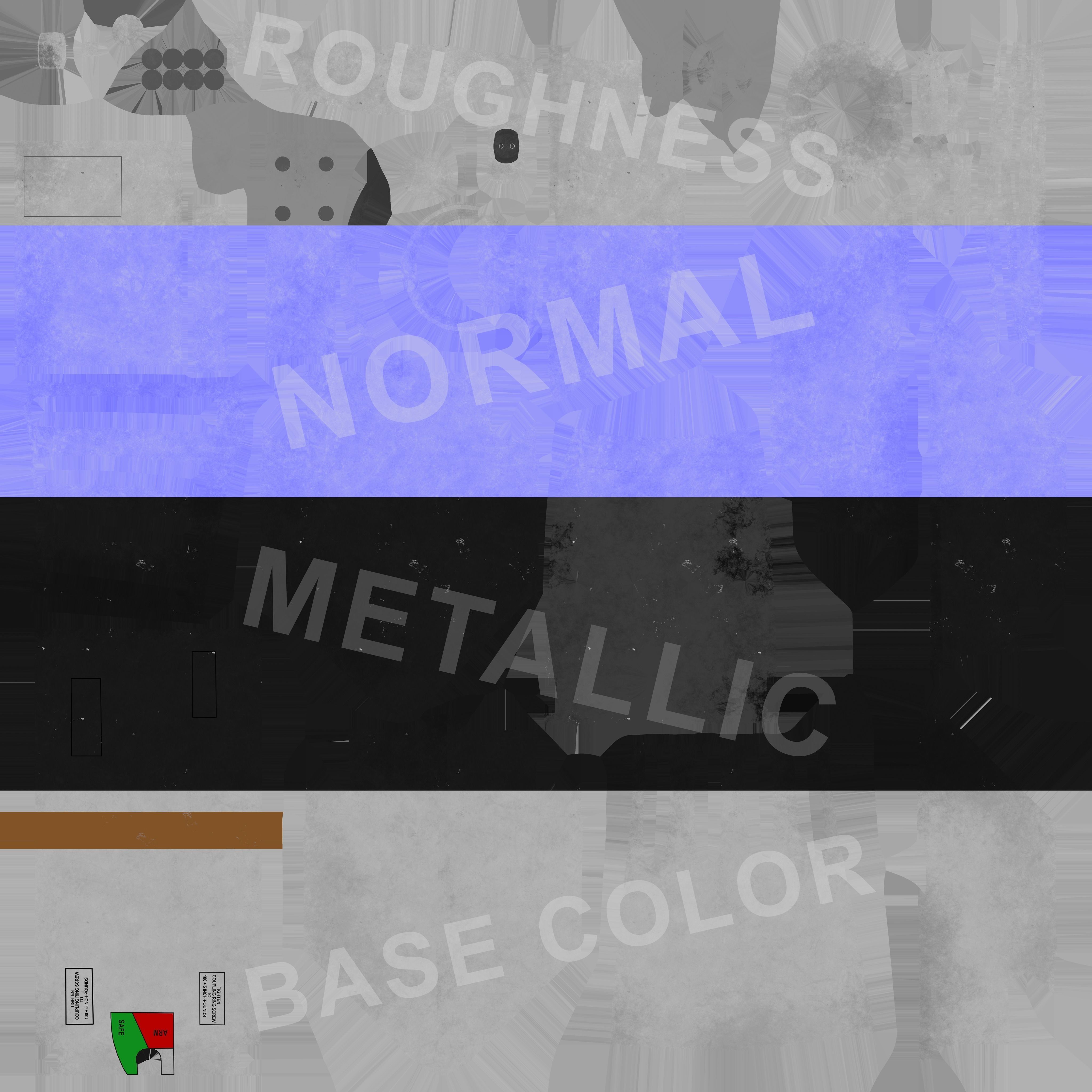 AIM-9L Sidewinder Air-to-air missile 3D model_12