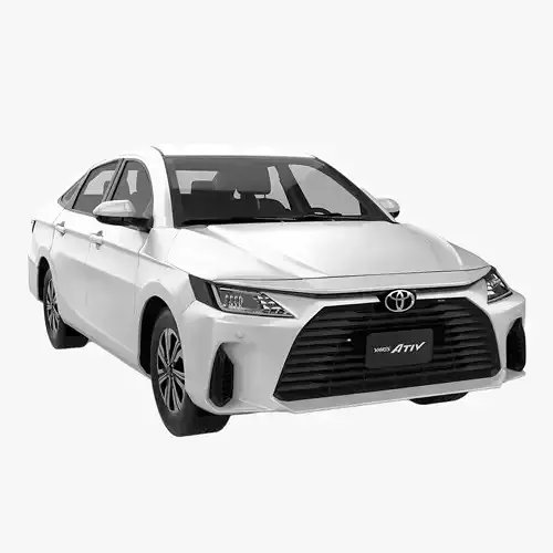 Yaris Ativ White Pearl