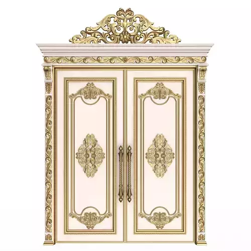 Carved Door Classic 01401 White