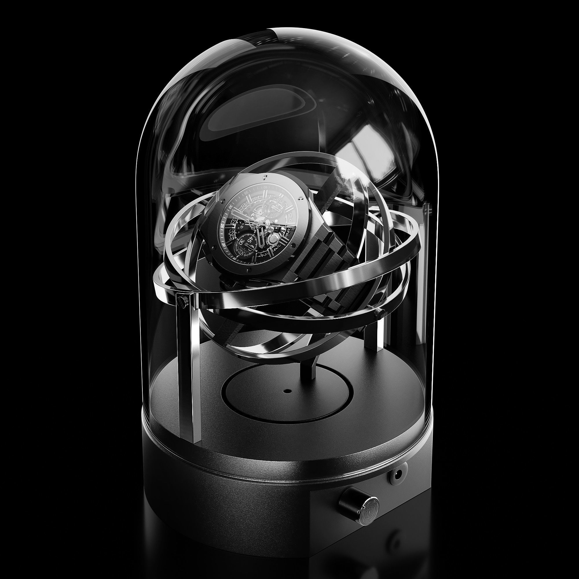 Watch Hublot BigBang 3D model_6