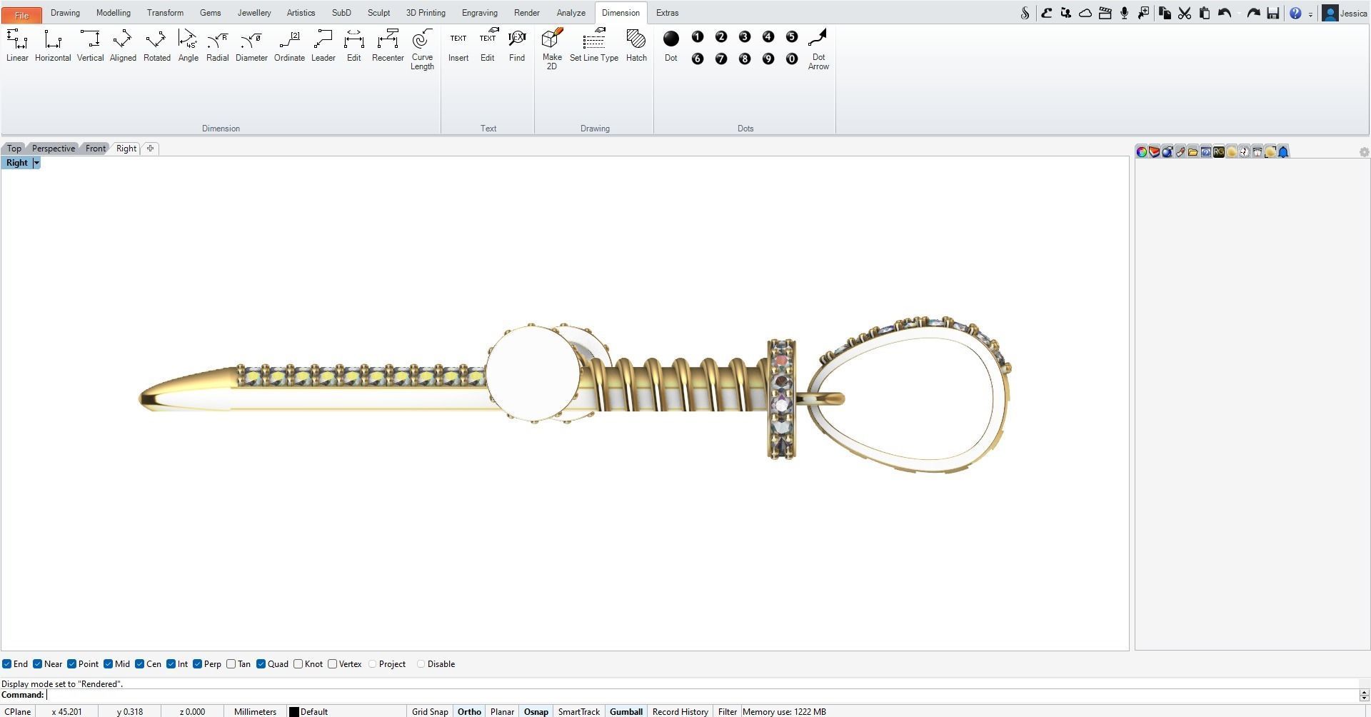 CRUZ DIAMANTES Y CLAVOS 3D print model_6