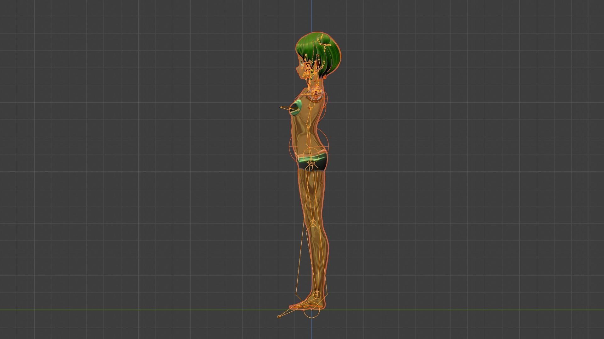 WoodFlora VRM 3D VTuber Avatar Ready to use Low-poly 3D model_10