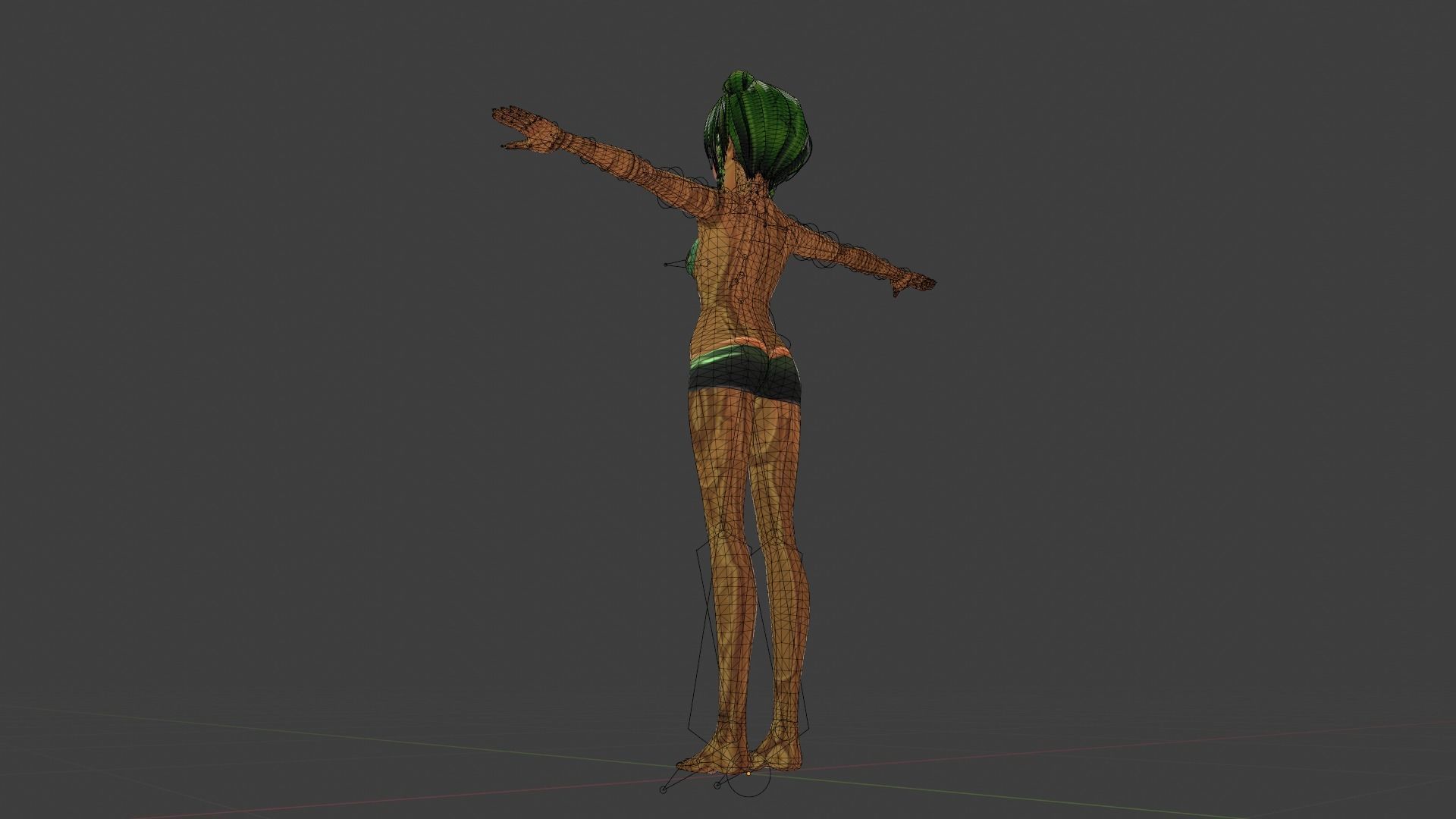 WoodFlora VRM 3D VTuber Avatar Ready to use Low-poly 3D model_14