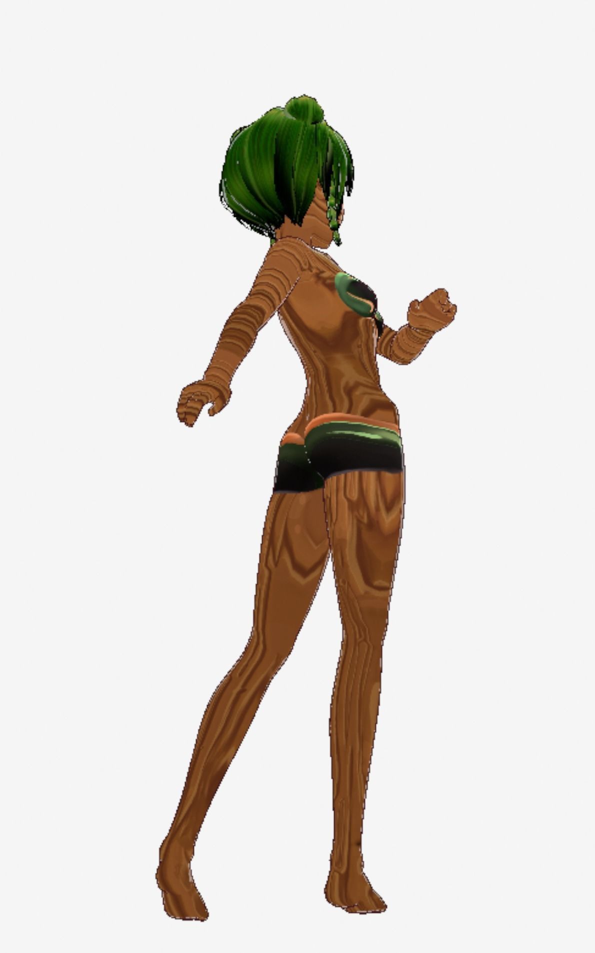 WoodFlora VRM 3D VTuber Avatar Ready to use Low-poly 3D model_24