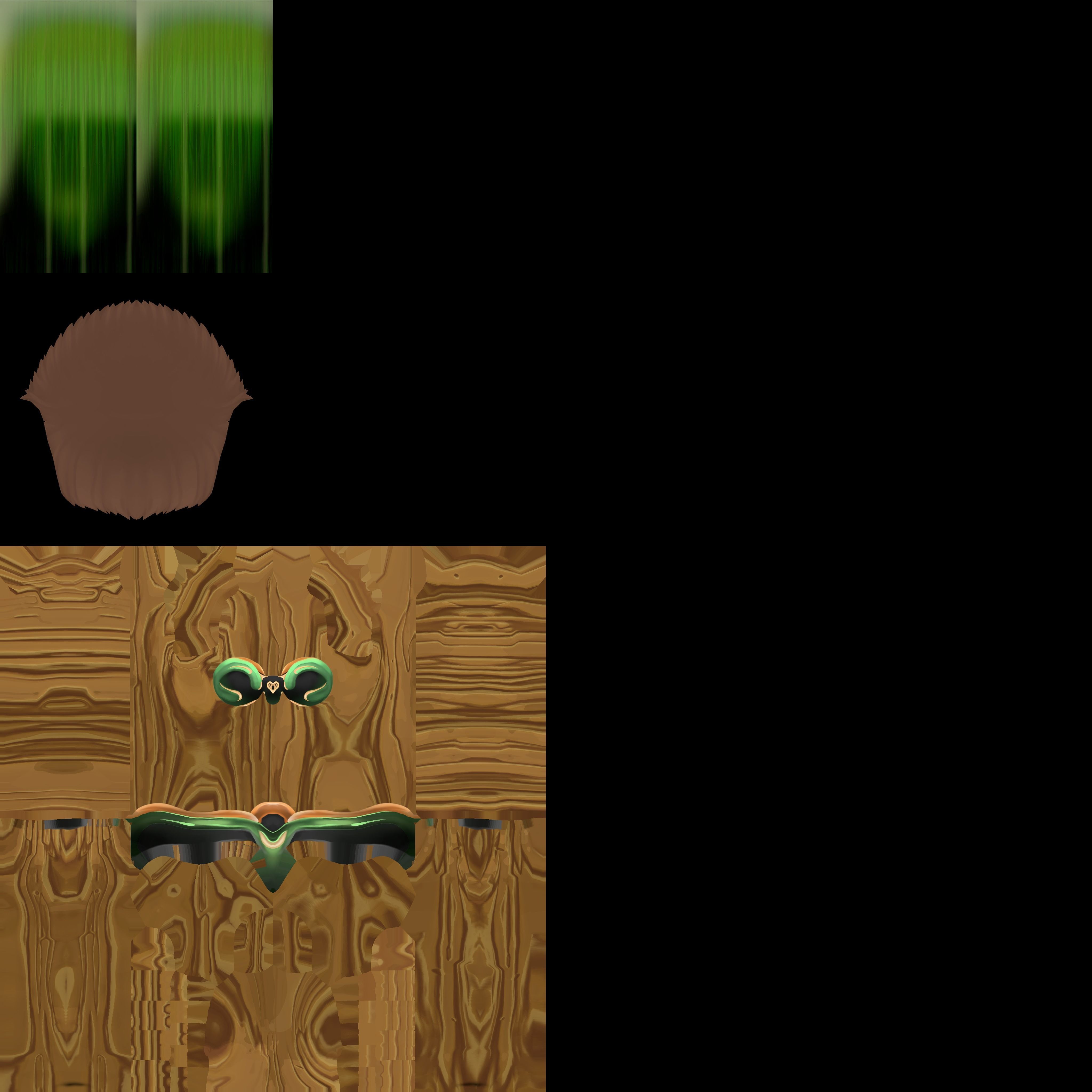 WoodFlora VRM 3D VTuber Avatar Ready to use Low-poly 3D model_21