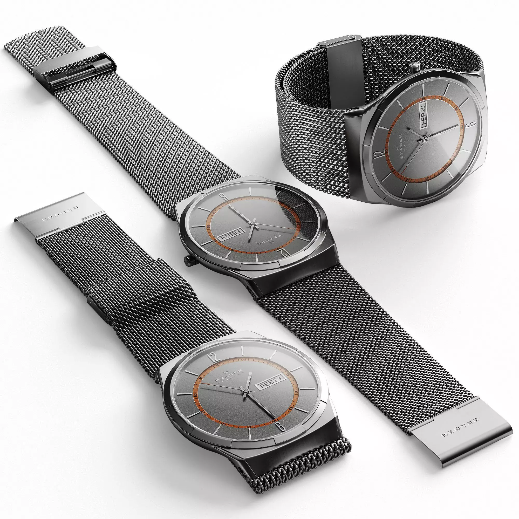 Watch Skagen SKW6007 3D model_0