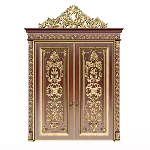 Carved Door Classic 01501 Wood