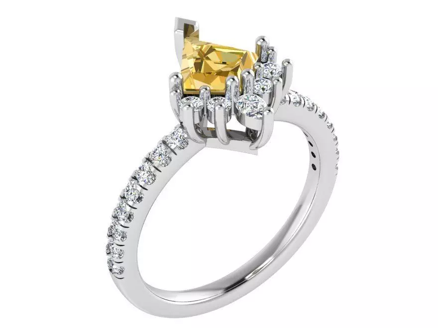 Unique Ring 2848 3D print model