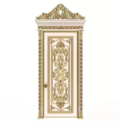 Carved Door Classic 01502 White
