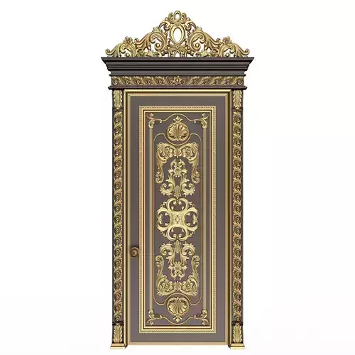 Carved Door Classic 01502 Black