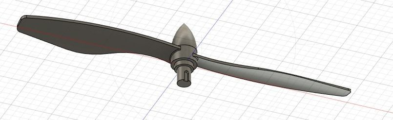 Propeller 3D print model_2