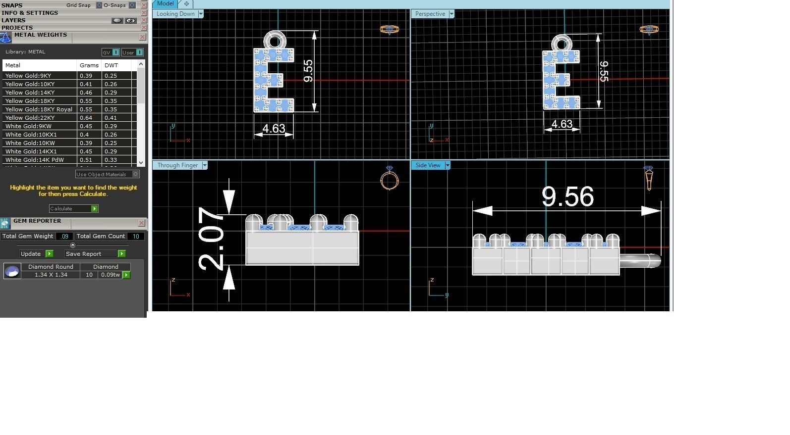 Alphabet Letter E Pendant Charm 3dm stl render details 3D print model_3