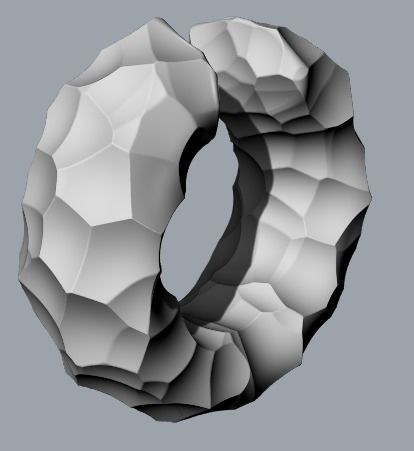 E03 Hummered Earcuff 3D print model_4