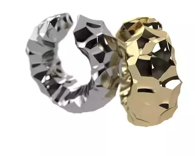 E03 Hummered Earcuff