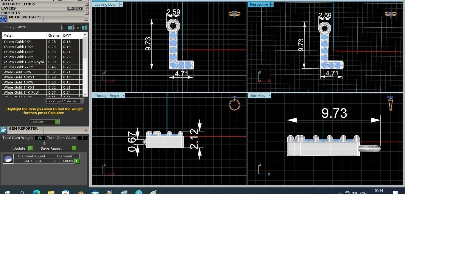 Alphabet Letter L Pendant Charm 3dm stl render details 3D print model_3