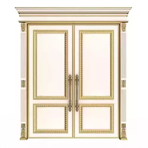 Carved Door Classic 01601 White