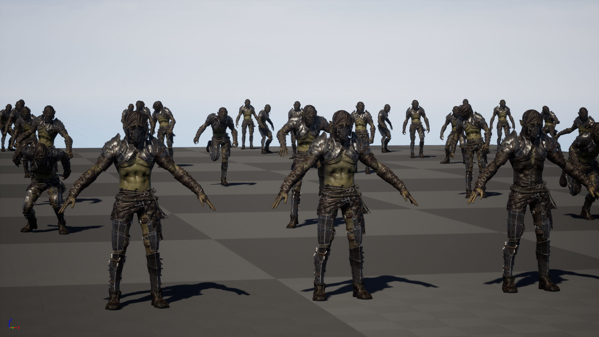  SkinnyOrc 12 Low-poly 3D model_34