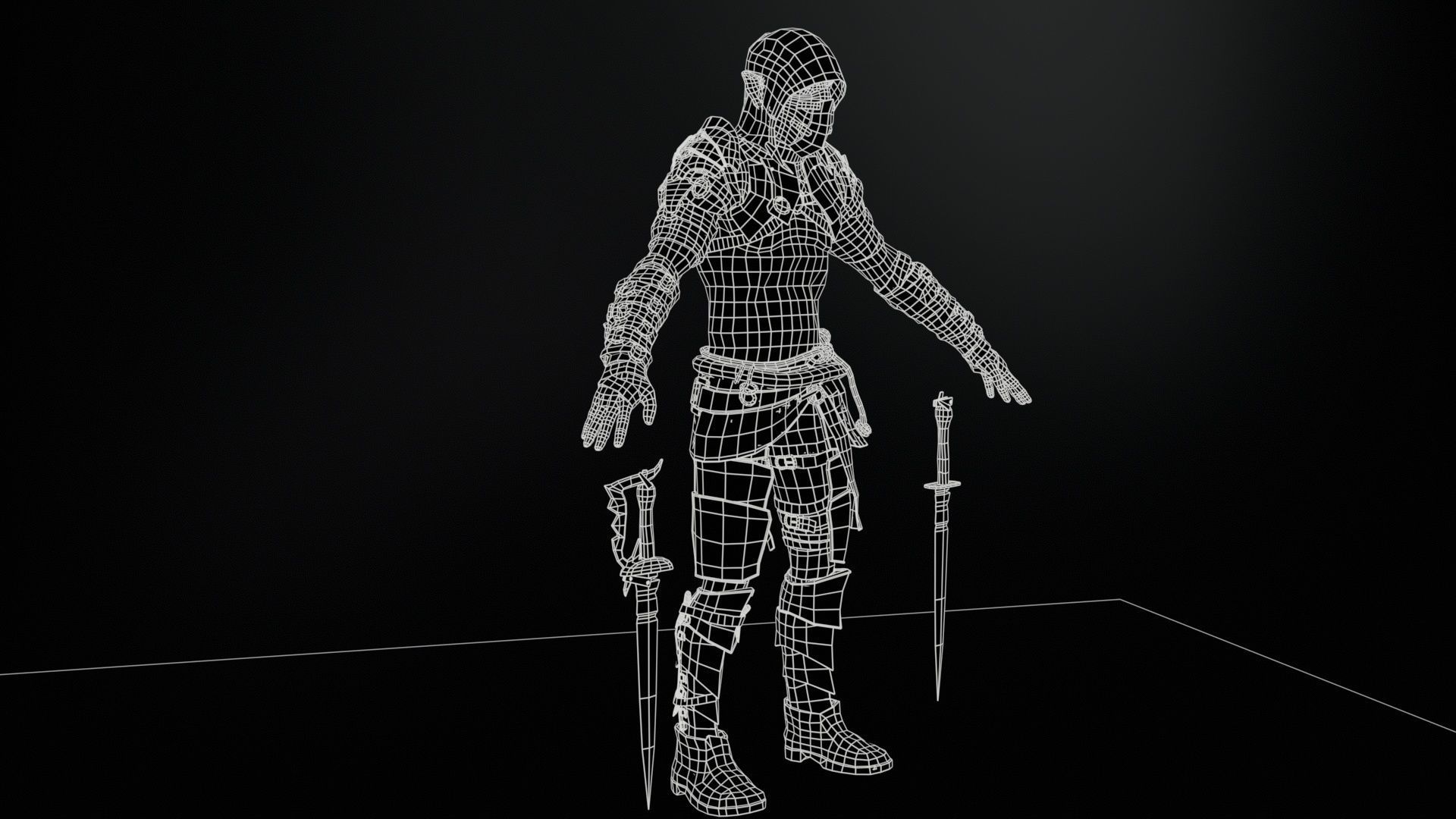  SkinnyOrc 12 Low-poly 3D model_14