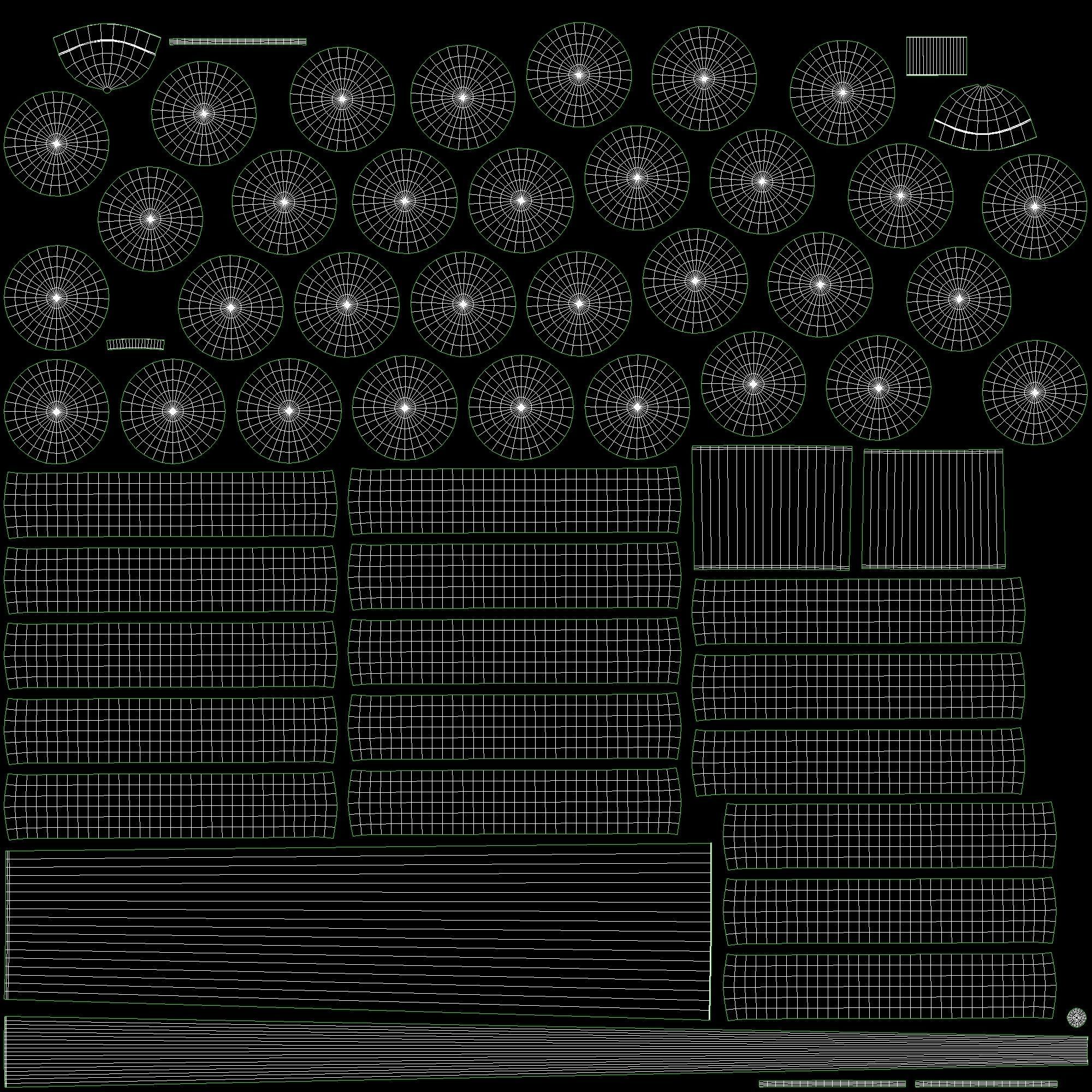 PBR Mono pool table Low-poly 3D model_10